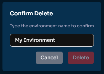Delete Button Screenshot